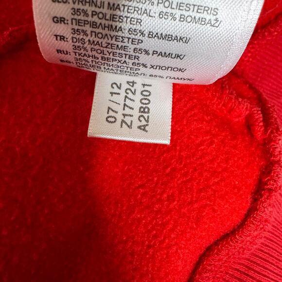 Adidas 2012 Men's Sweatshirt Big Trefoil And Logo Front & Back Size XL - Picture 3 of 9